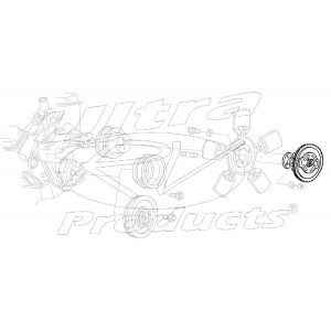 15735393  -  Clutch Asm - Fan Blade (5.7L)